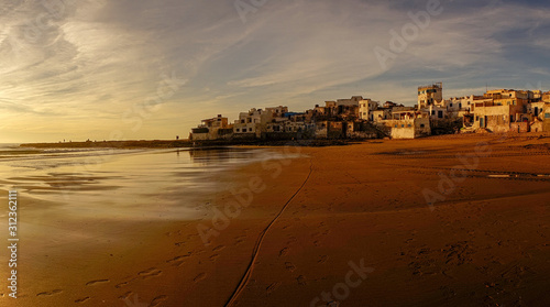 Tifnit, a fishing village at the atlantic coast of south morocco