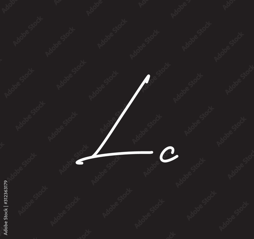 Couple Cursive Letters Initial Signature Handwriting Calligraphy Couple Cursive Letters Initial Signature Handwriting Calligraphy