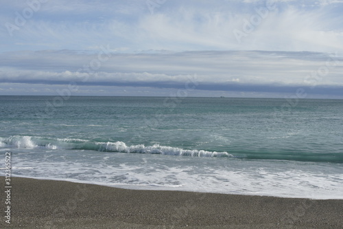 Blue sea, blue of Kochi