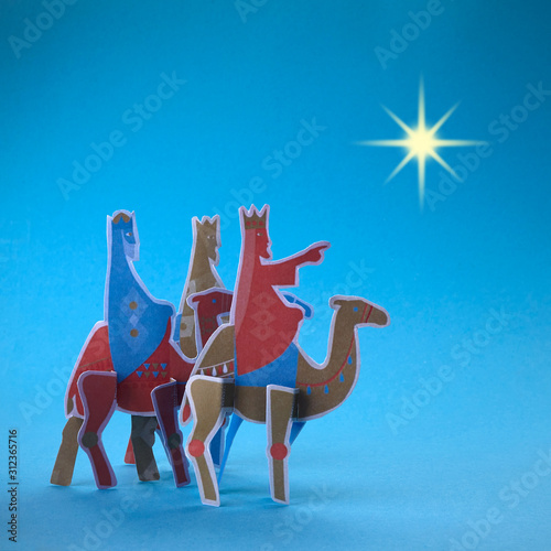Billede på lærred Three kings day