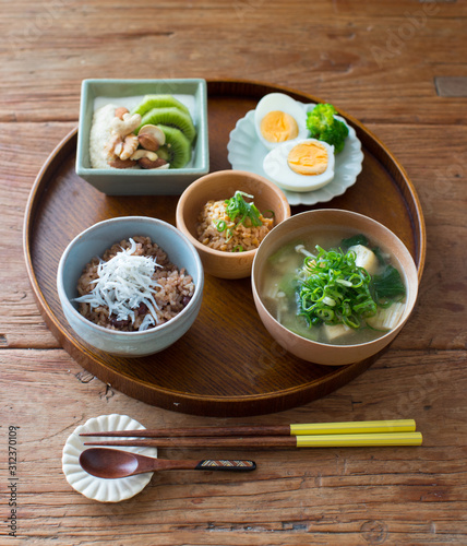 日本の和食プレート