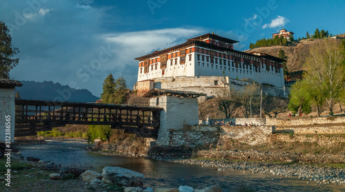 Rinpung Dzong - Paro in the Kingdom of Bhutan © mrallen