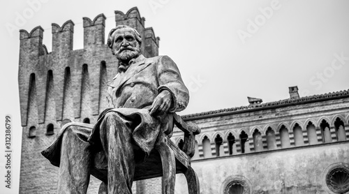 Obraz na płótnie Busseto, terre di verdi, roncole, giuseppe verdi, musica, teatro, luoghi , w salonie
