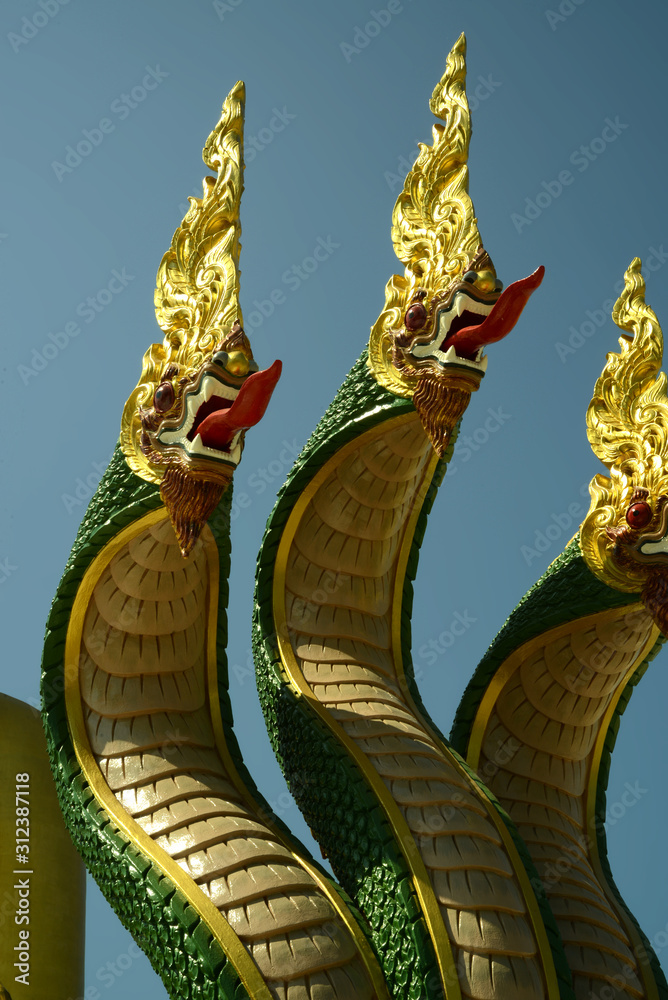 Fototapeta premium Tempel Wat Muang, Ang Thong, Thailand