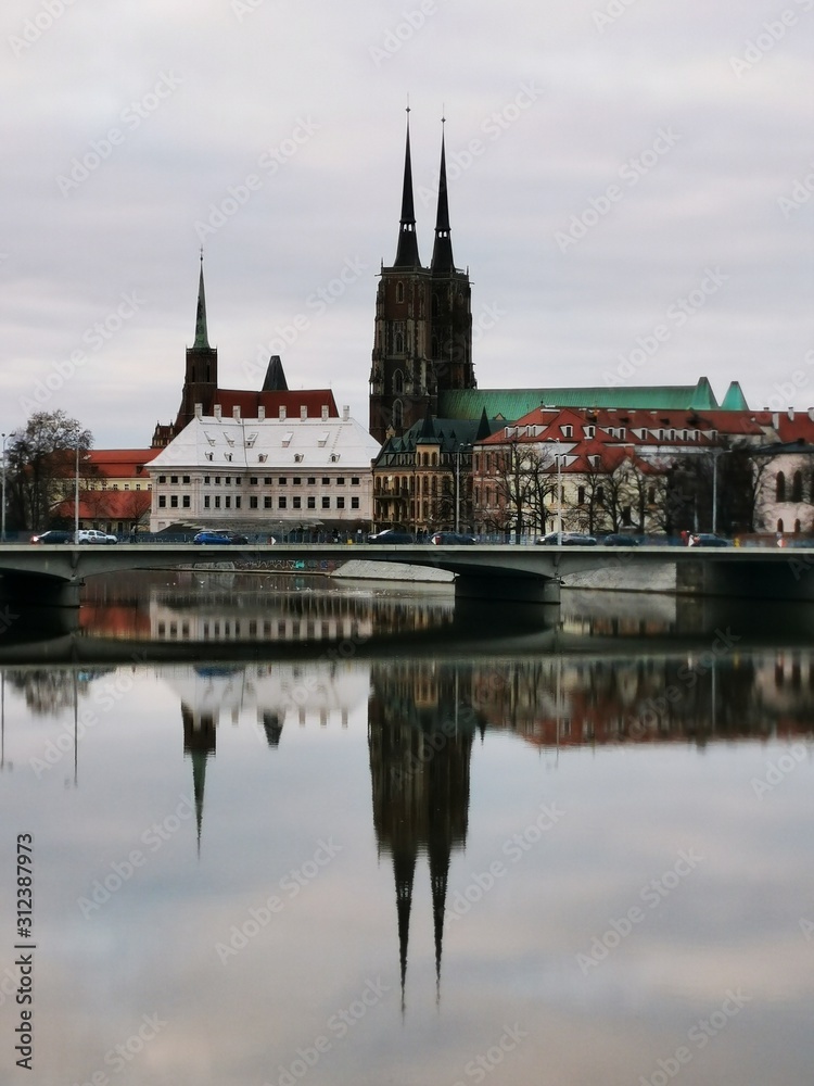 view of old town in gdansk poland