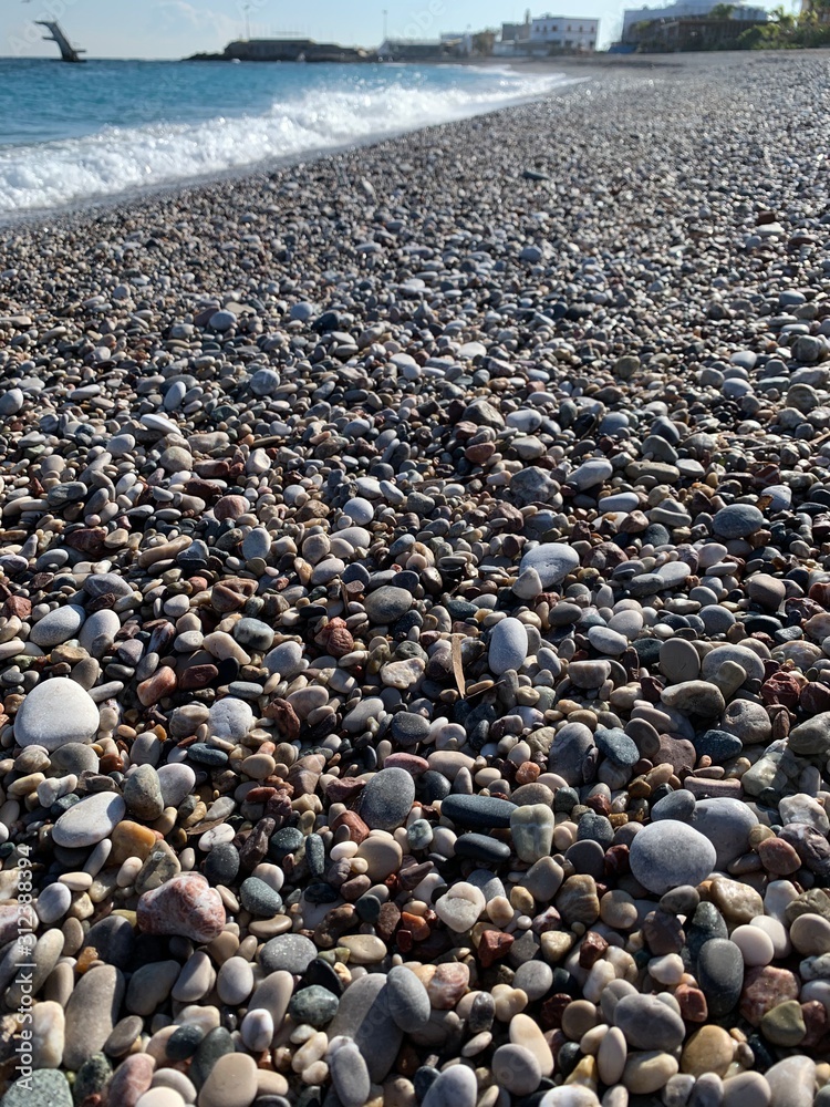 pebbles on beach pebbles on beach