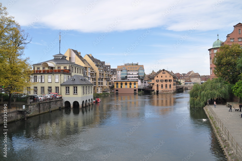 canal in Strasbourg