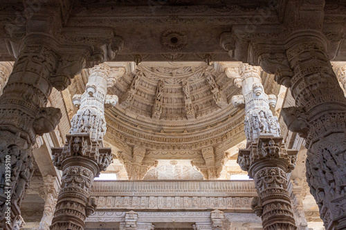 Canvas Print Jain Temple India