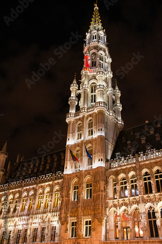 Belgium at night