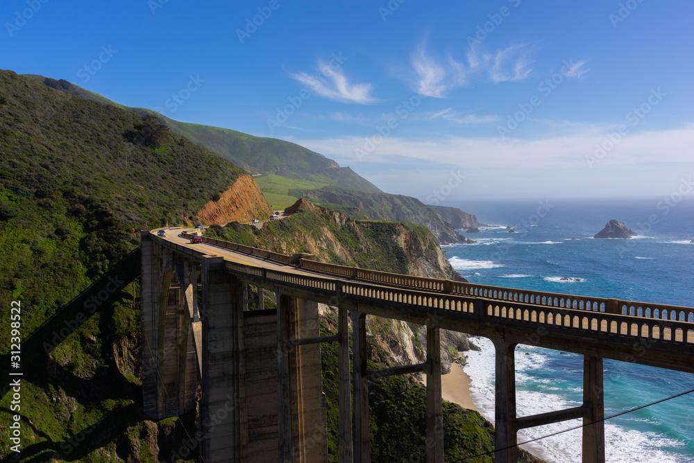 Obraz premium Beautiful Pacific coast, California