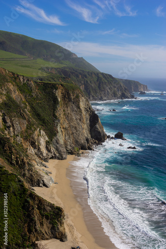 Beautiful Pacific coast  California