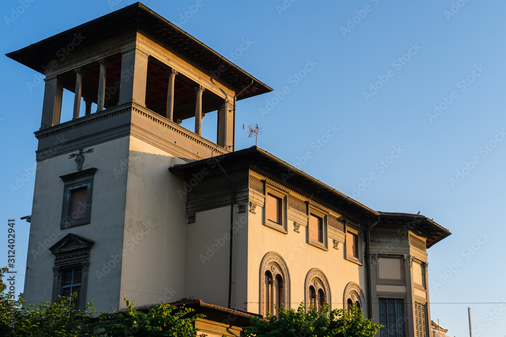 Old House in Pisa, Tuscany, Italy
