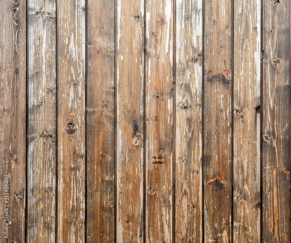 Old Weathered Brown Vertical Wooden Planks Old Weathered Brown Vertical Wooden Planks