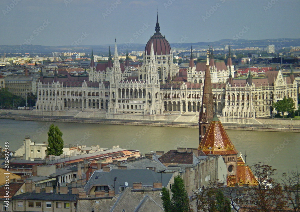 Fototapeta premium view of budapest