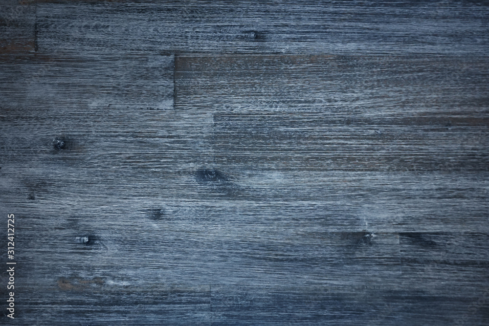 Naklejka premium Blue barn wood textured