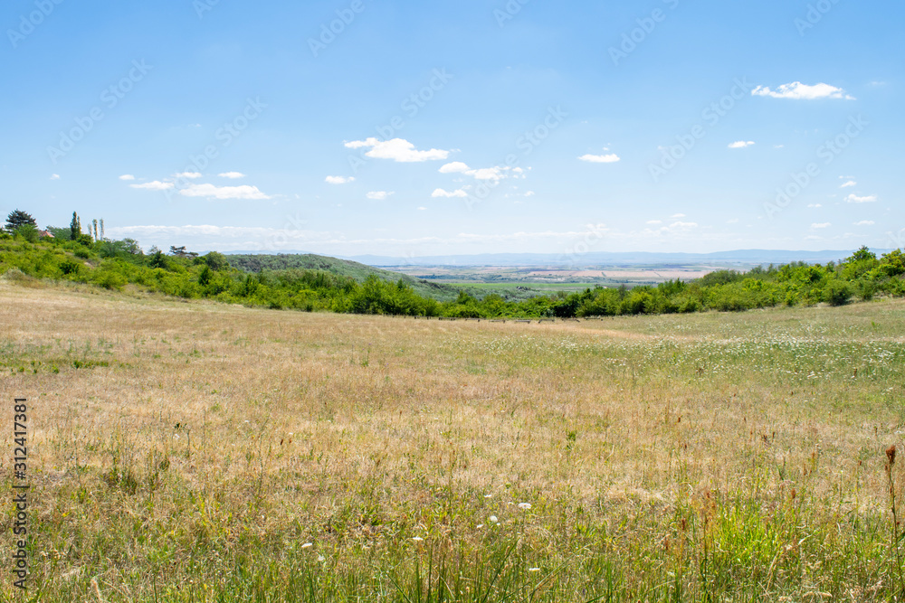 Countryside outside the city of Vrsac, Serbia