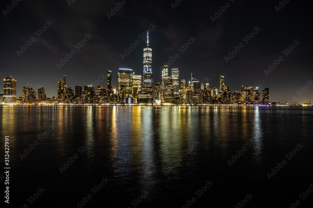 NYC Skyline Night