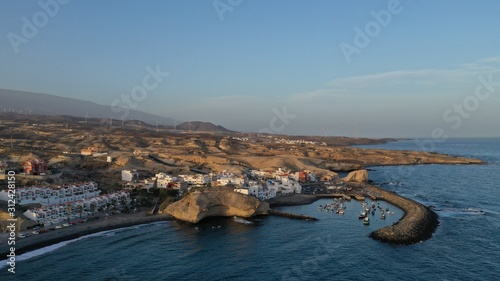 Famous fresh fish restaurants in Tajao, Tenerife South.
