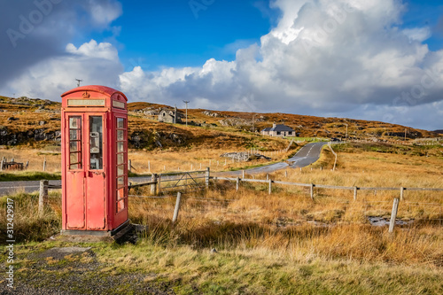 Beautiful View at Hebrides photo