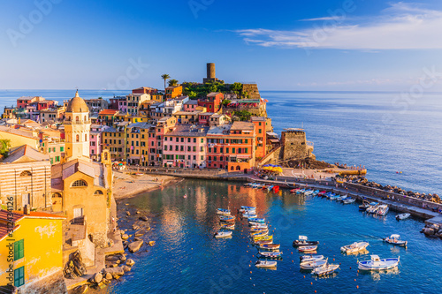 Obraz na płótnie Vernazza village. Cinque Terre National Park, Italy. w salonie