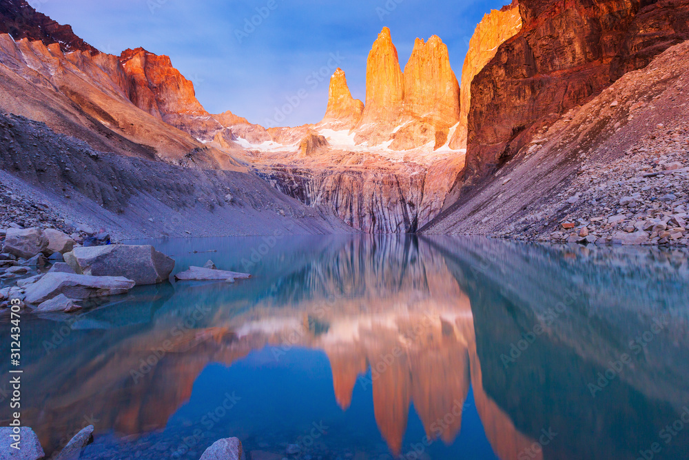 Torres Del Paine National Park, Chile.