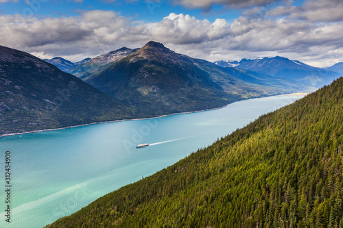 Obraz na płótnie Lynn Canal, Alaska. w salonie