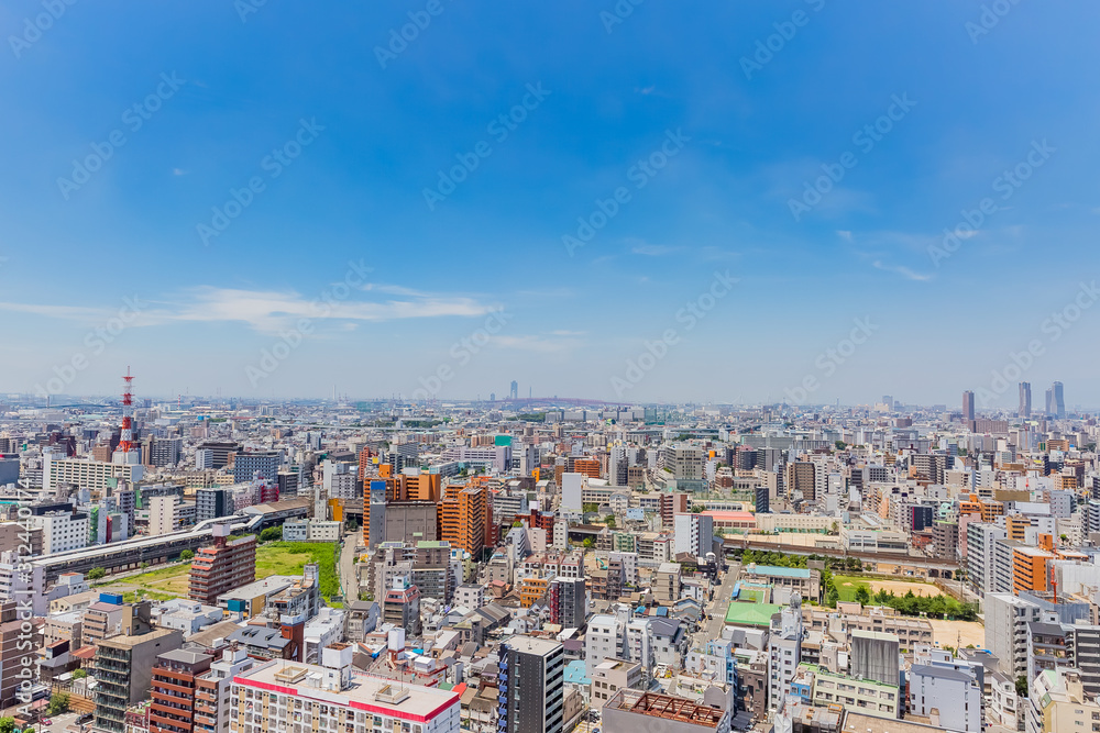 大阪の町並み