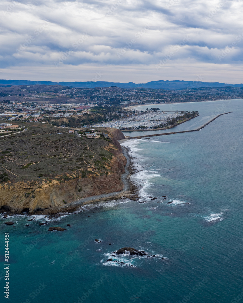 An Aerial View of Dana Point Beach An Aerial View of Dana Point Beach