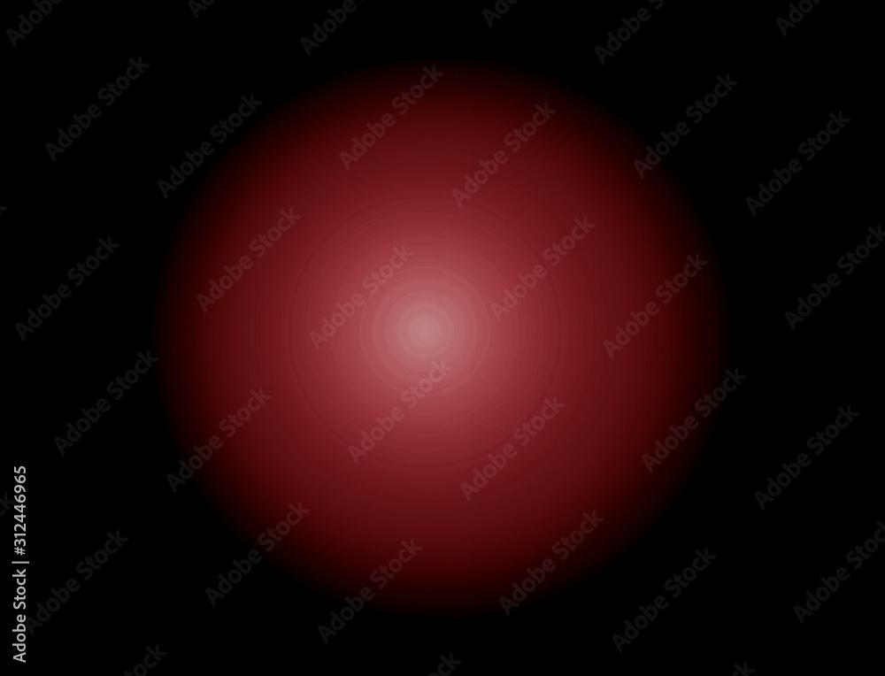 red ball on black background red ball on black background