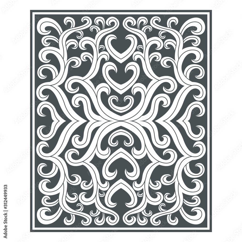 Fototapeta premium illustration of plant flower. can be used for cards, backgrounds, wallpapers, can be printed on t-shirts.
