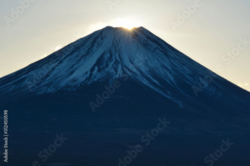 富士山 初日の出 日の出