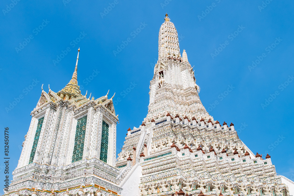 Prang of Wat Arun, Bangkok, Thailand.