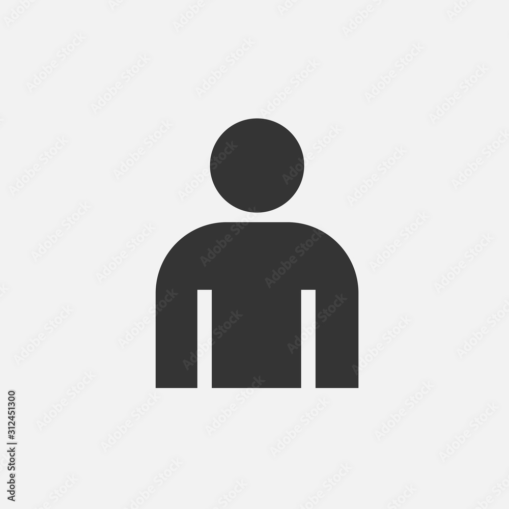 human icon vector illustration for graphic design and websites human icon vector illustration for graphic design and websites