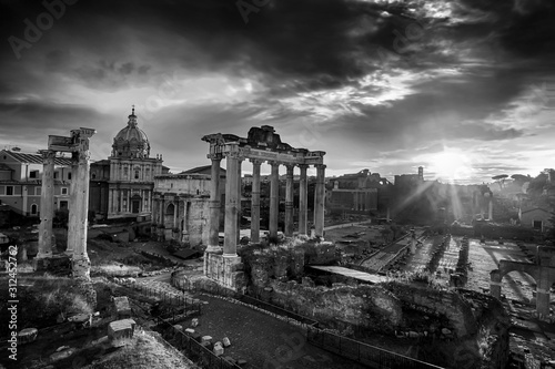 Canvastavla Roman Forum