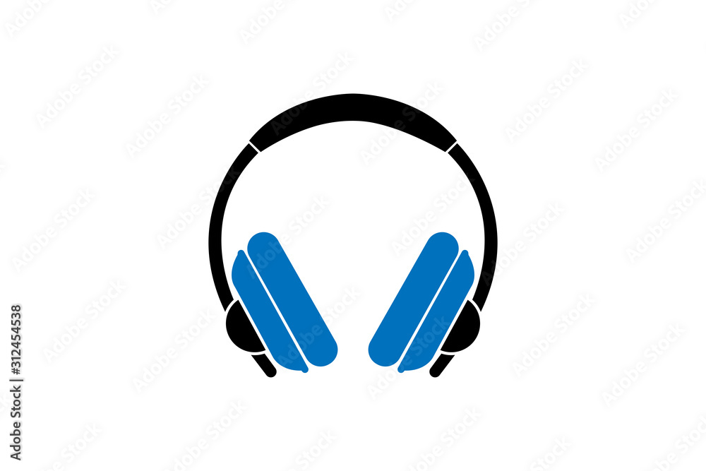 Headphone icon vector illustration Headphone icon vector illustration
