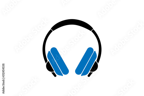 Headphone icon vector illustration
