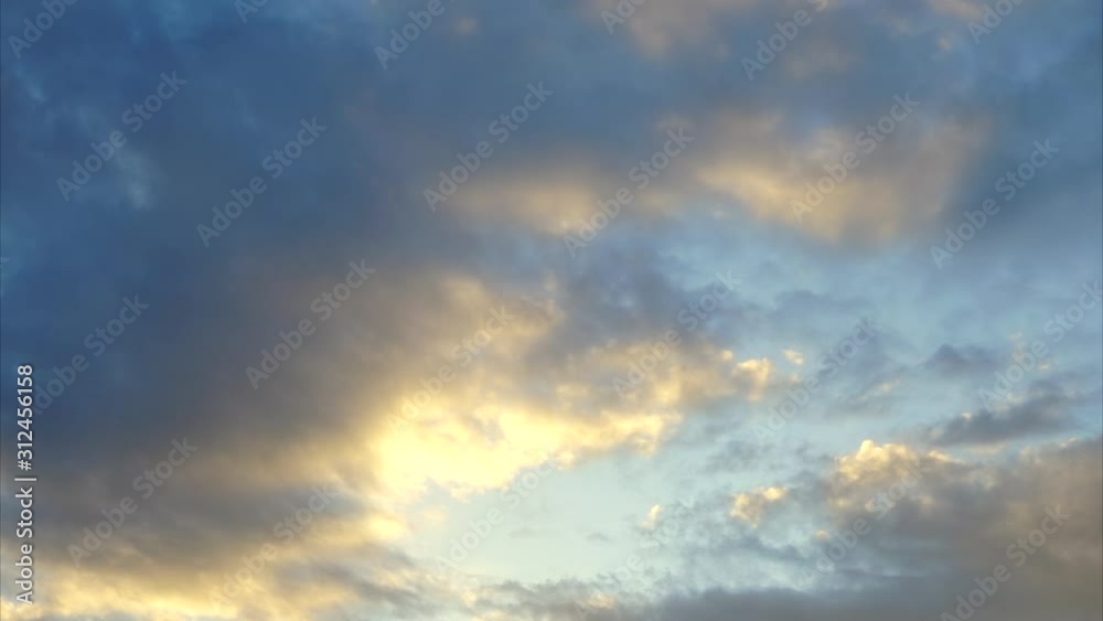 Time Lapse beautiful cloudy sky sunset Time Lapse beautiful cloudy sky sunset