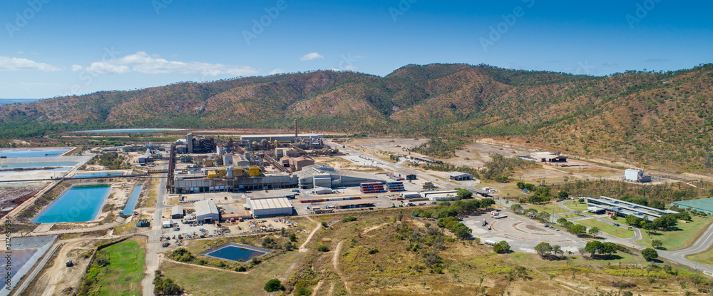 Townsville, Qld - Sun Metals zinc refinery on Townsville's southern outskirts