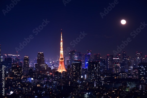 Wallpaper Mural 東京の夜景 Torontodigital.ca