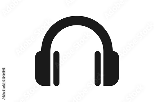 Headphone icon vector illustration