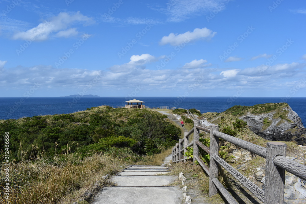 Fototapeta premium 女瀬の崎展望台 (Zamami island/Okinawa)