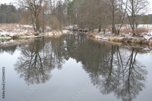 lake in winter