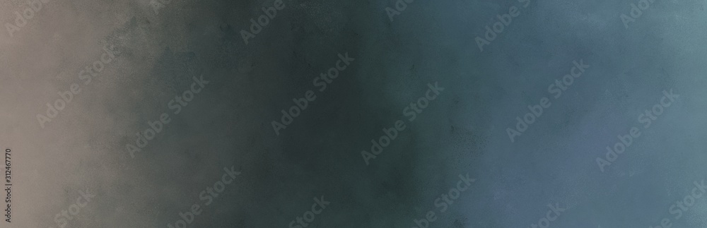 colorful grungy painting background texture with dark slate gray, gray gray and dim gray colors and space for text or image. can be used as header or banner