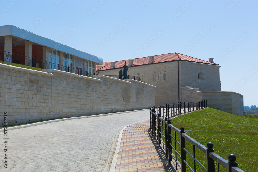 Konstantinovskaya Battery Museum and Exhibition Complex in the city of Sevastopol, Crimea