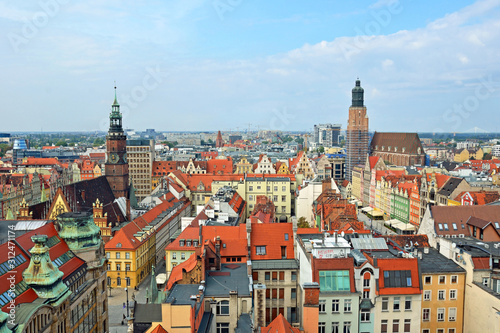 Old Town in Wroclaw, Poland