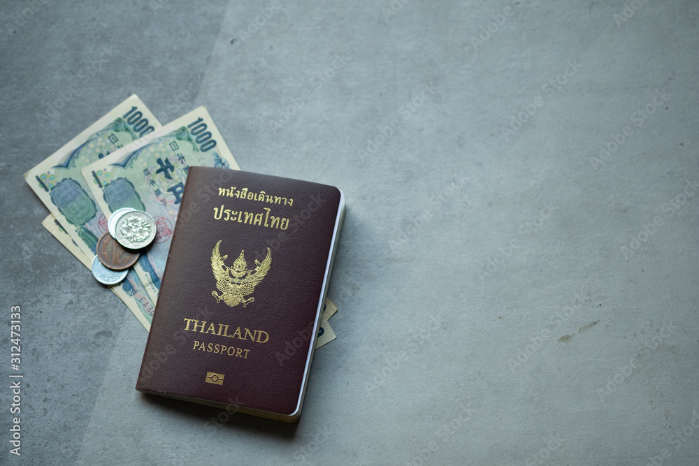 Thai personal passport and Yen money for tourist go to japan Thai personal passport and Yen money for tourist go to japan