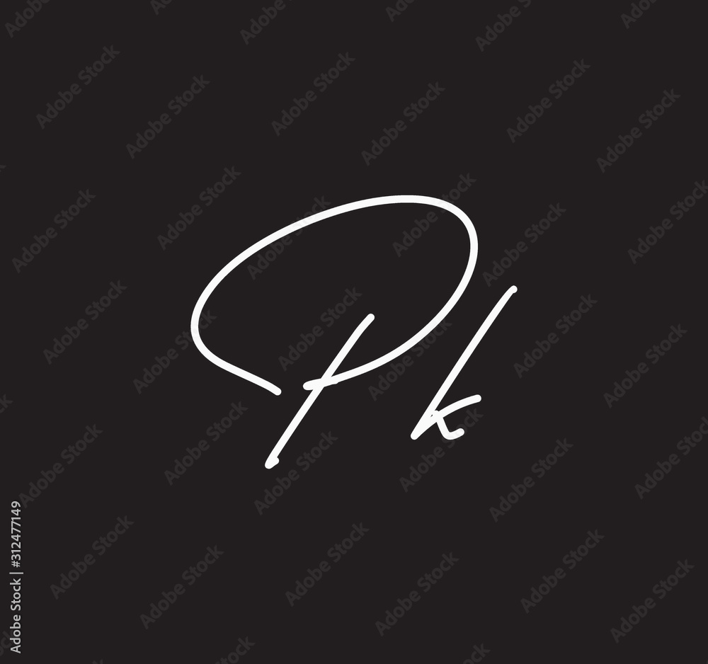 Couple Cursive Letters Initial Signature Handwriting Calligraphy Couple Cursive Letters Initial Signature Handwriting Calligraphy