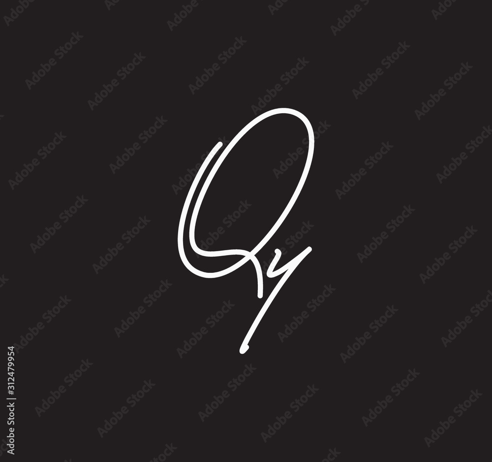 Couple Cursive Letters Initial Signature Handwriting Calligraphy Couple Cursive Letters Initial Signature Handwriting Calligraphy