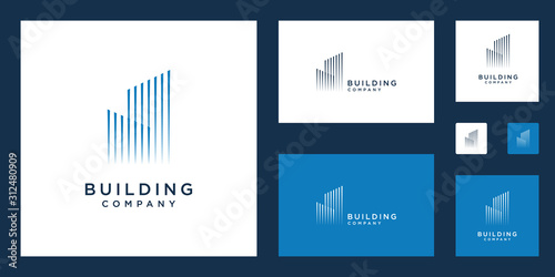 Building construction real estate logo design inspiration