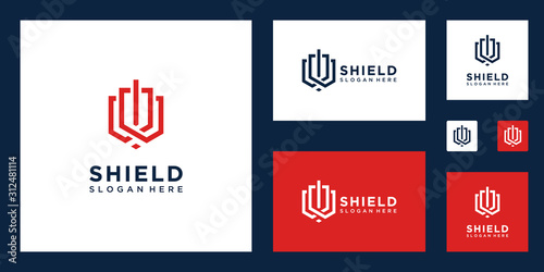 Shield logo design inspiration